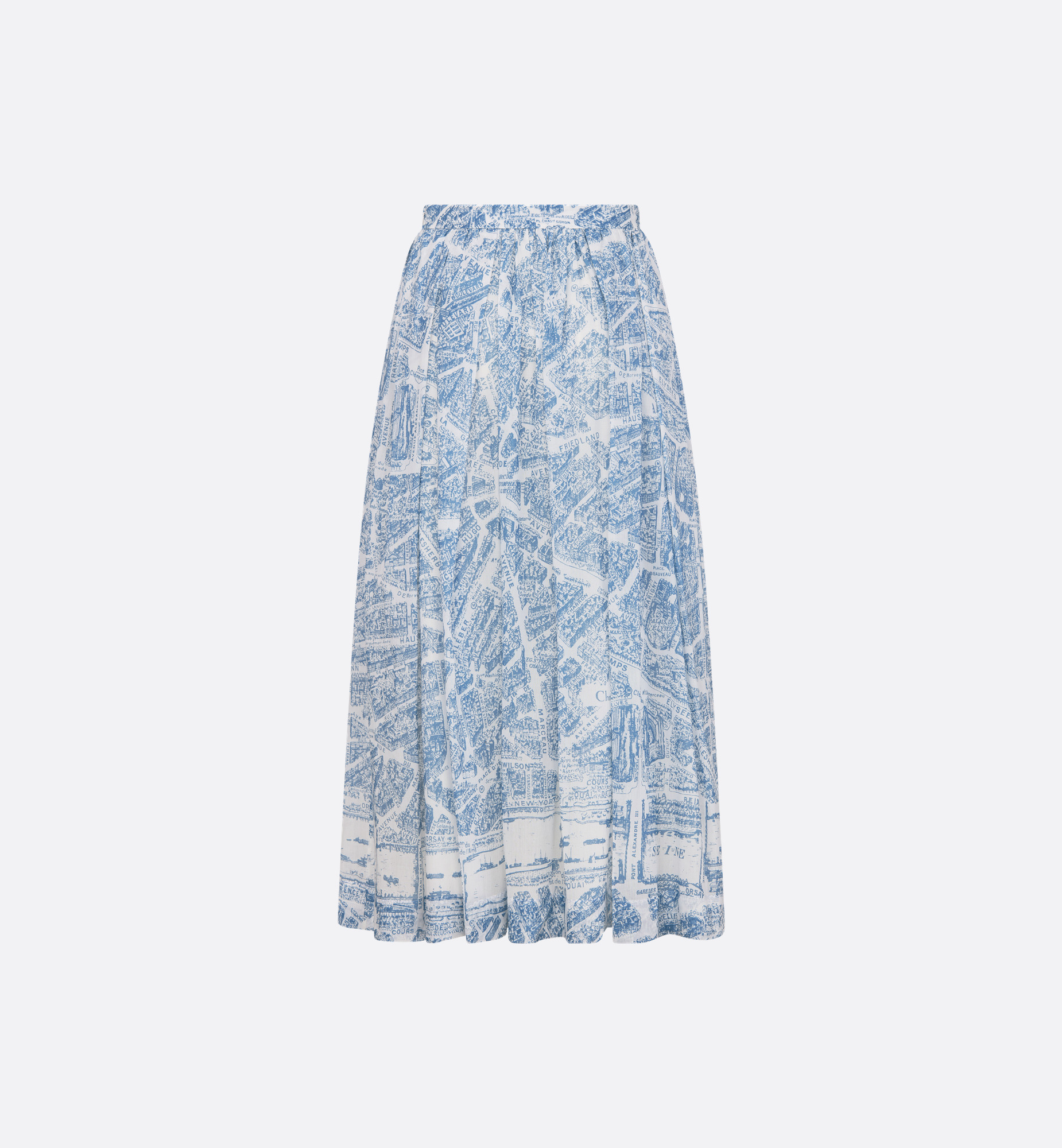 Mid-Length Pleated Skirt - 2