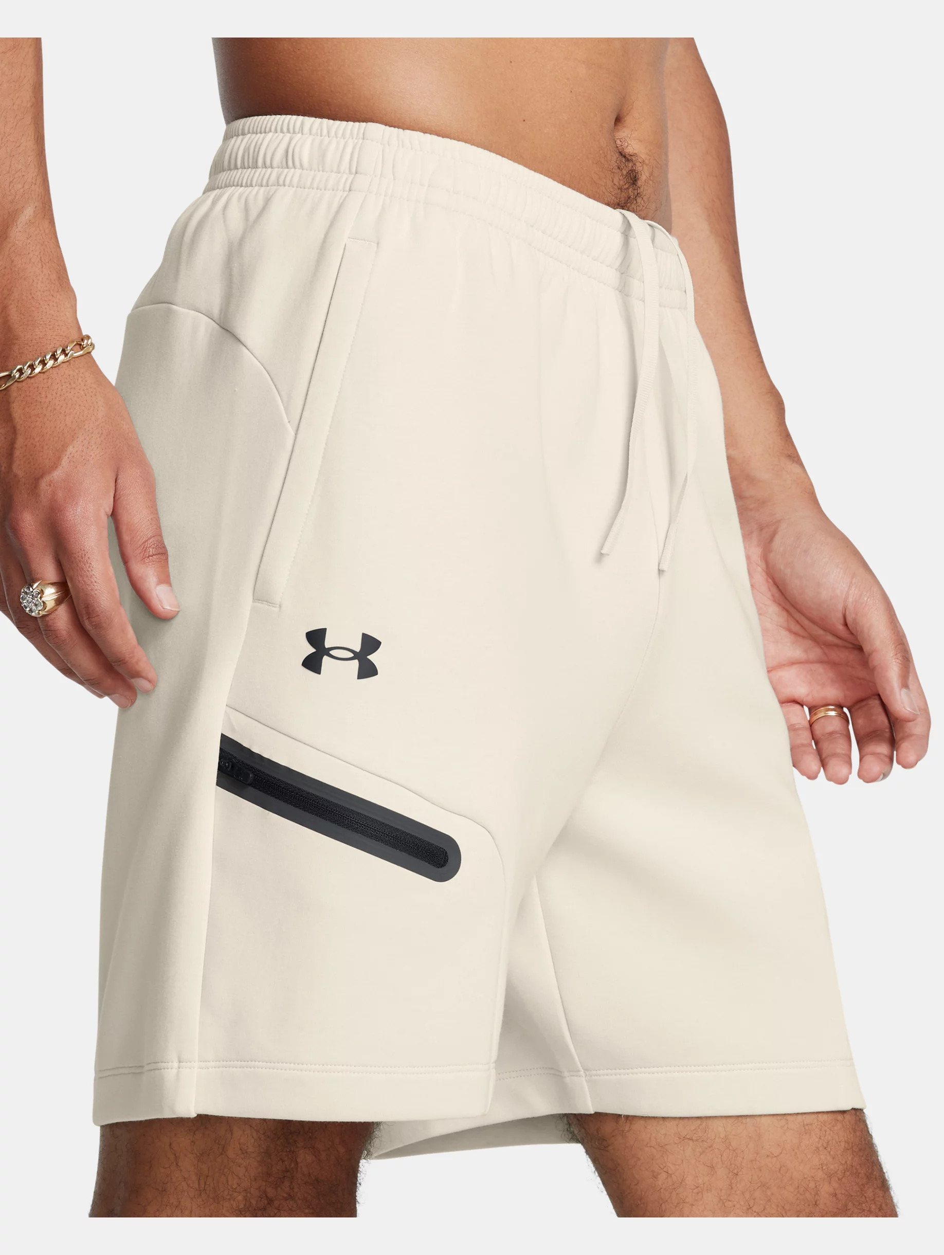 Men's UA Unstoppable Fleece Shorts - 6
