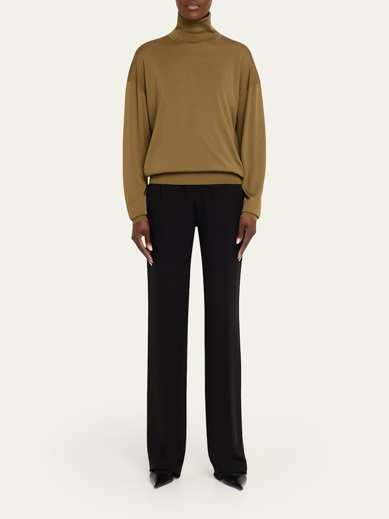 SAINT LAURENT Wool Turtleneck Sweater outlook