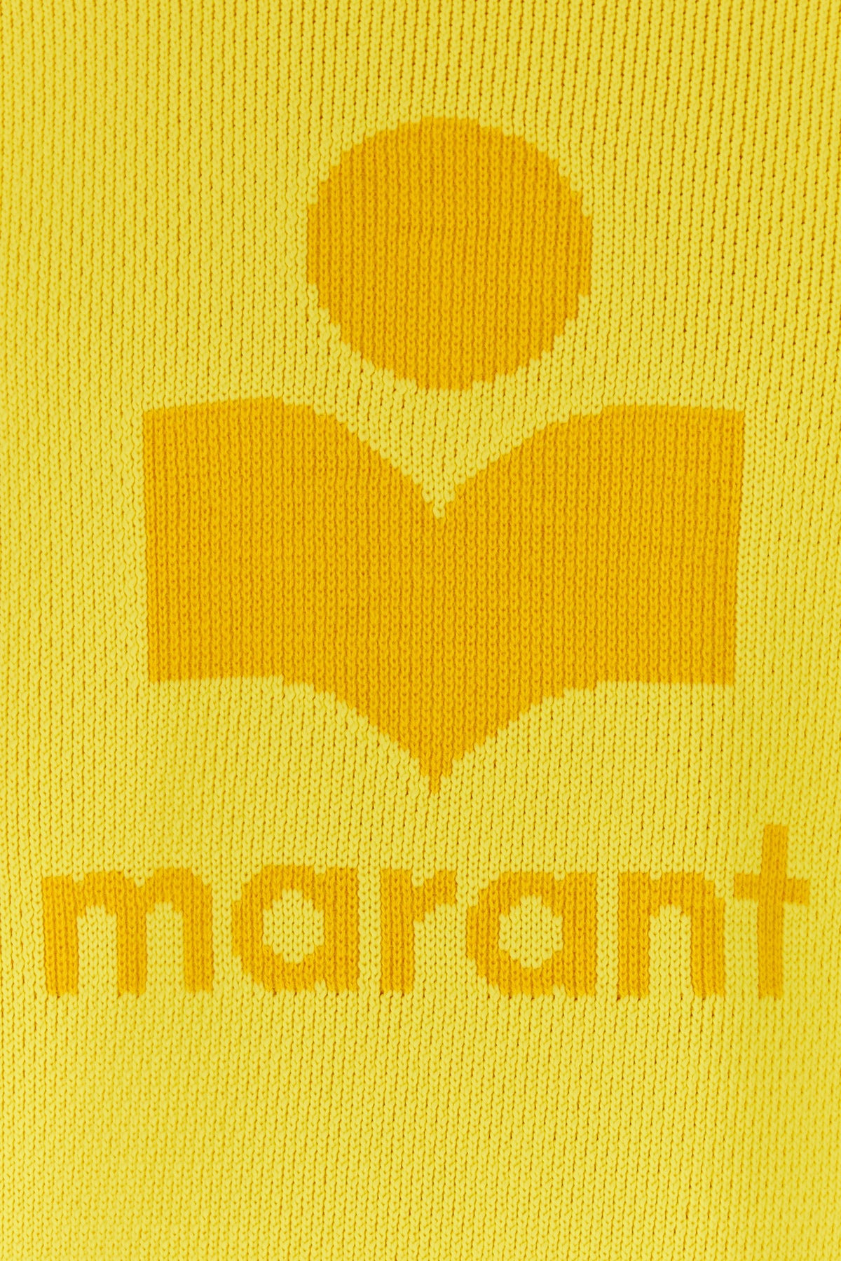 Yellow polyester blend Ayler sweater - 3