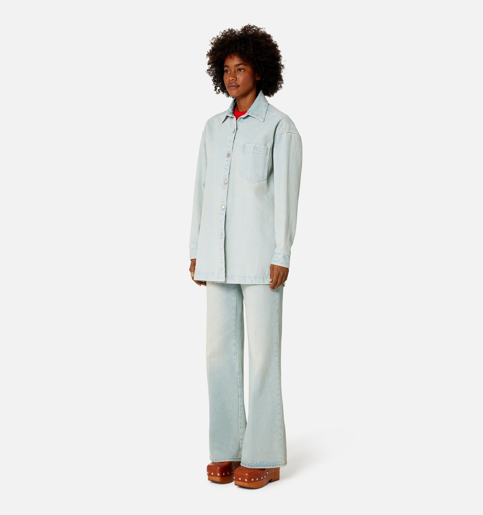 Overshirt With Ami Paris Print - 4