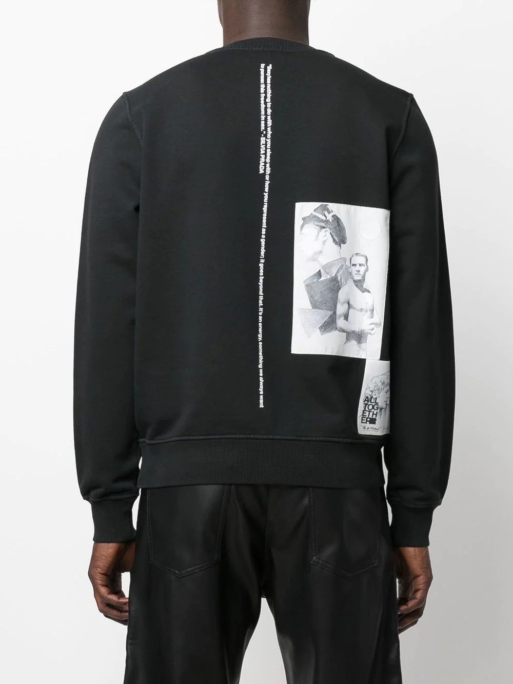 PR-S-GINN graphic-print sweatshirt - 4