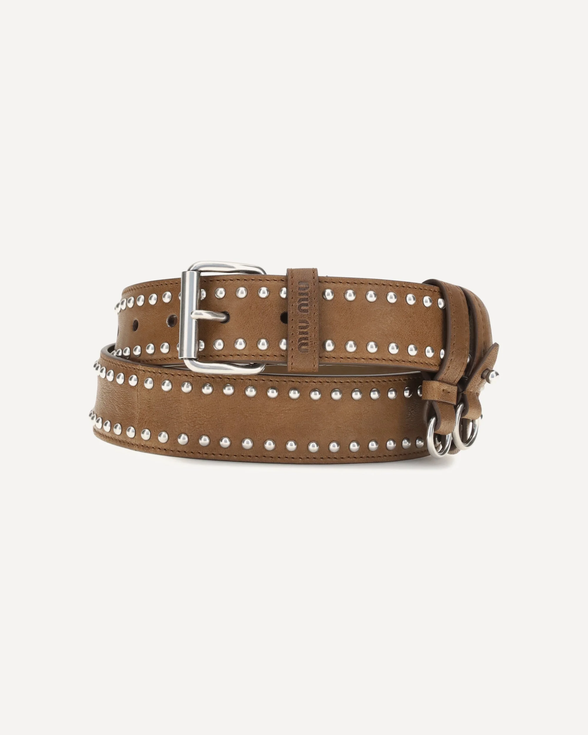 Studded suede Belt - 1