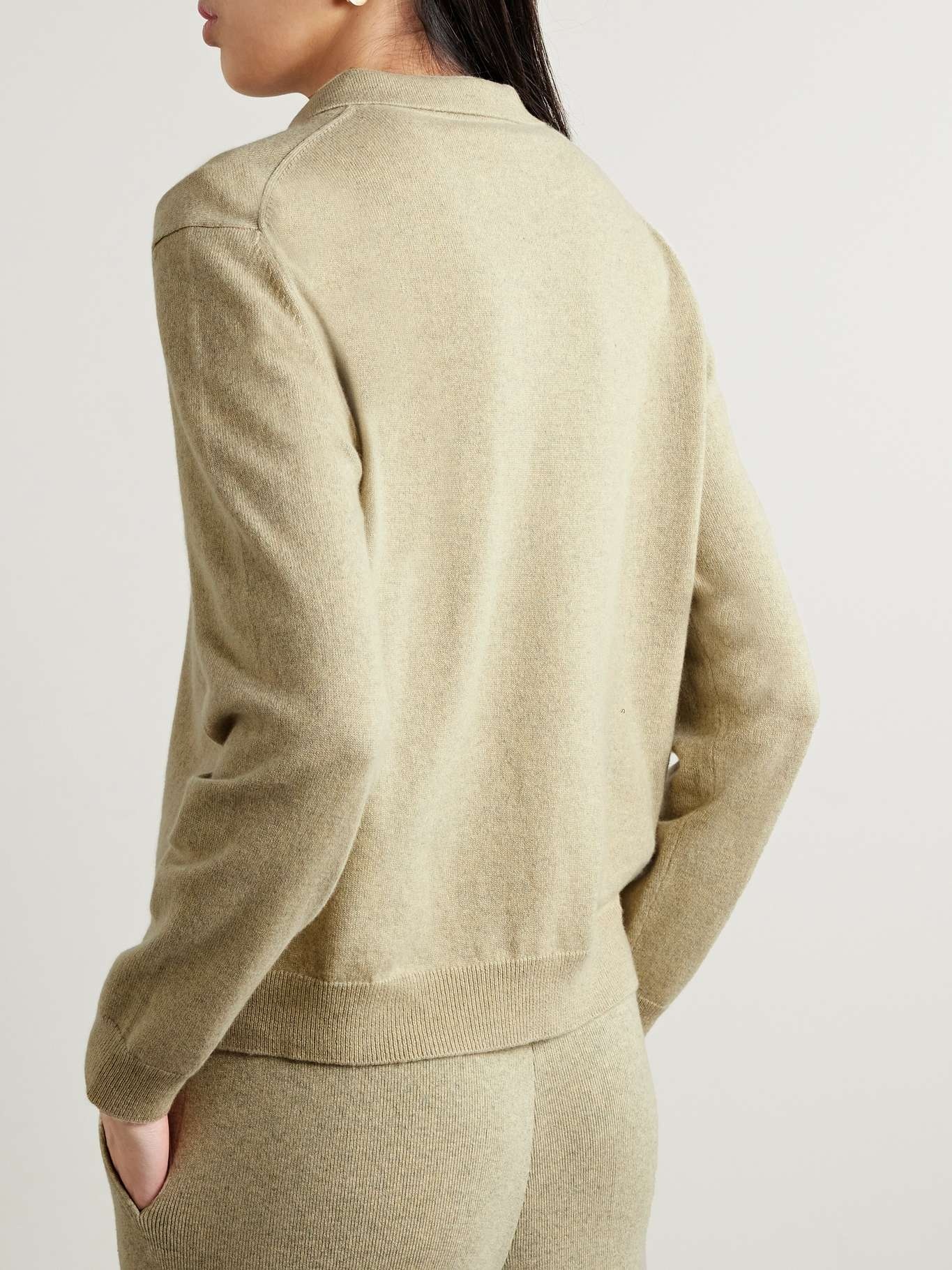 Cashmere polo sweater - 4