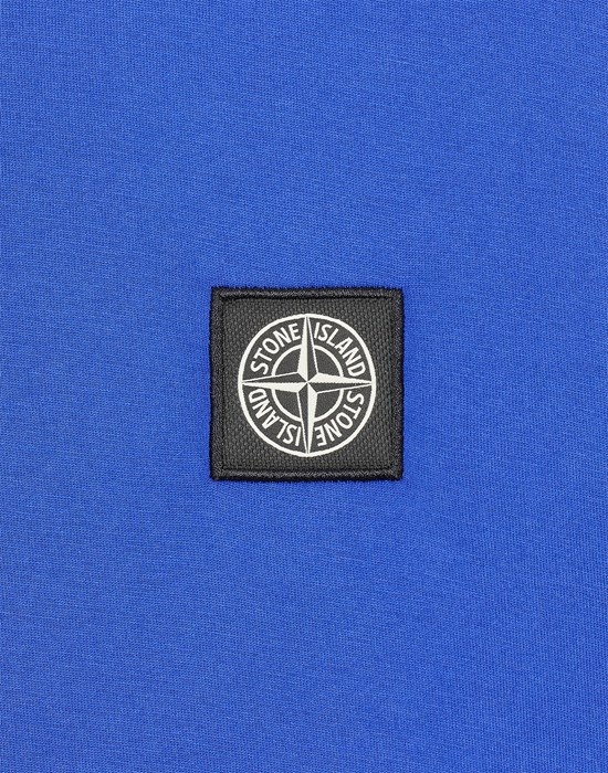 22713 GARMENT-DYED COTTON JERSEY  ULTRAMARINE BLUE - 4