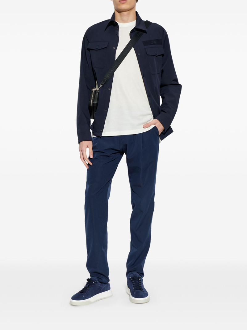 Paul & Shark chest pockets appliqué jacket outlook