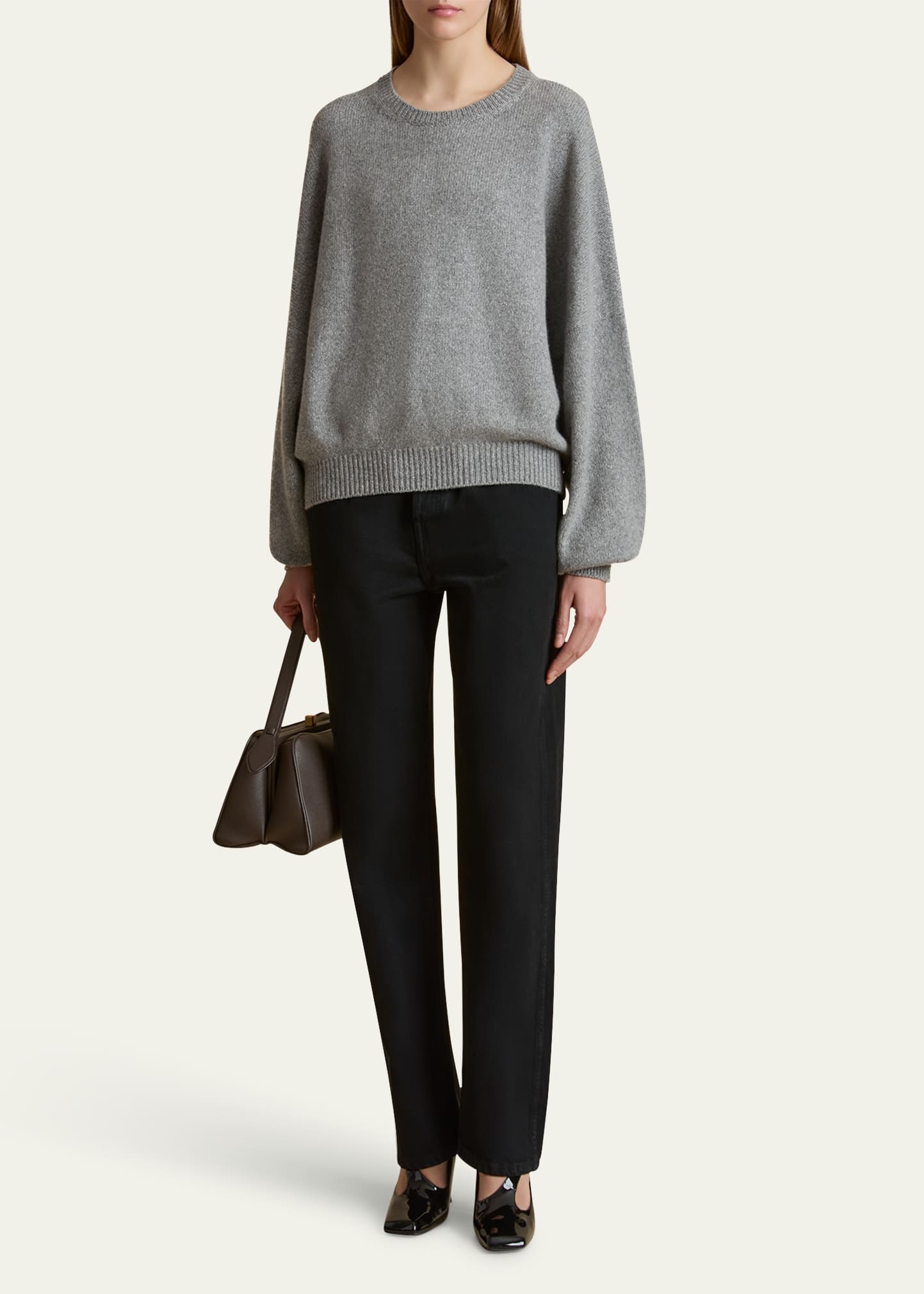 Margaux Cashmere Crewneck Sweater - 2