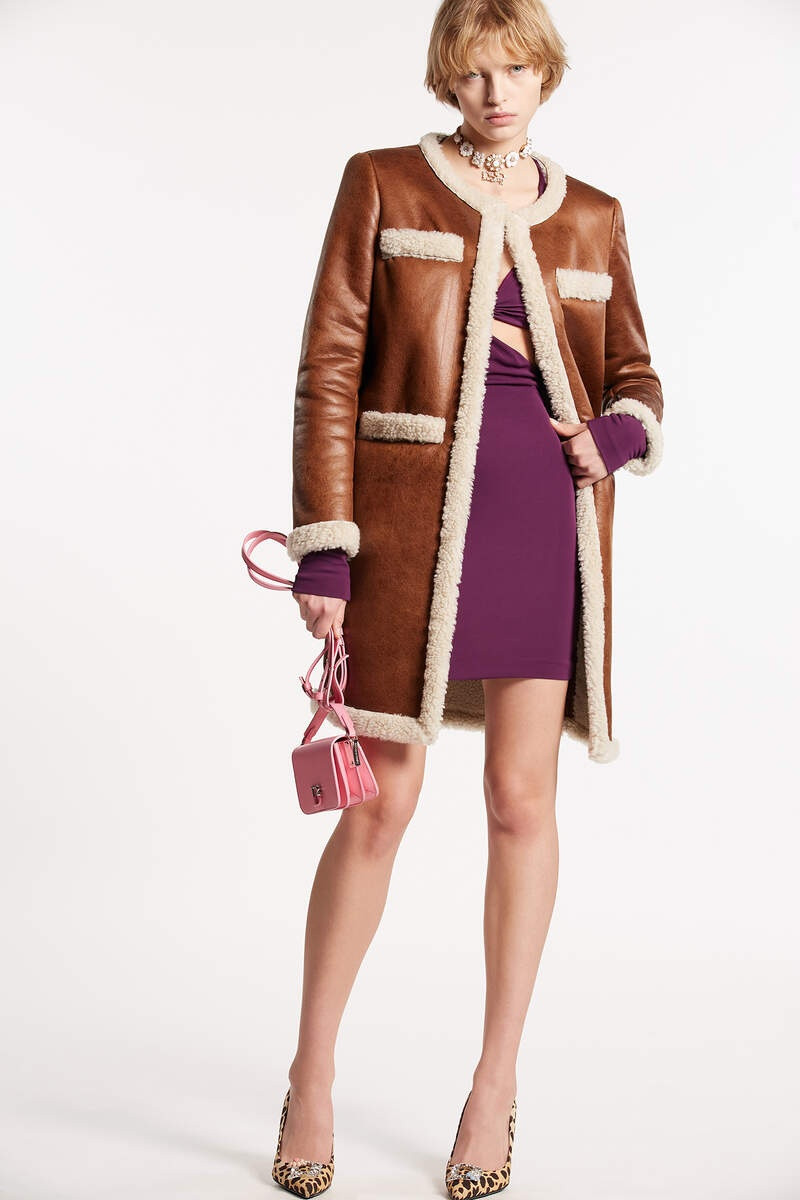 FAUX SHEARLING COAT 1