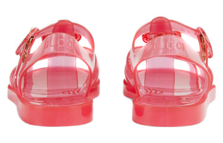 (WMNS) Gucci GG Fisherman Sandal 'Deep Coral' 676970-JFM00-6656 - 4