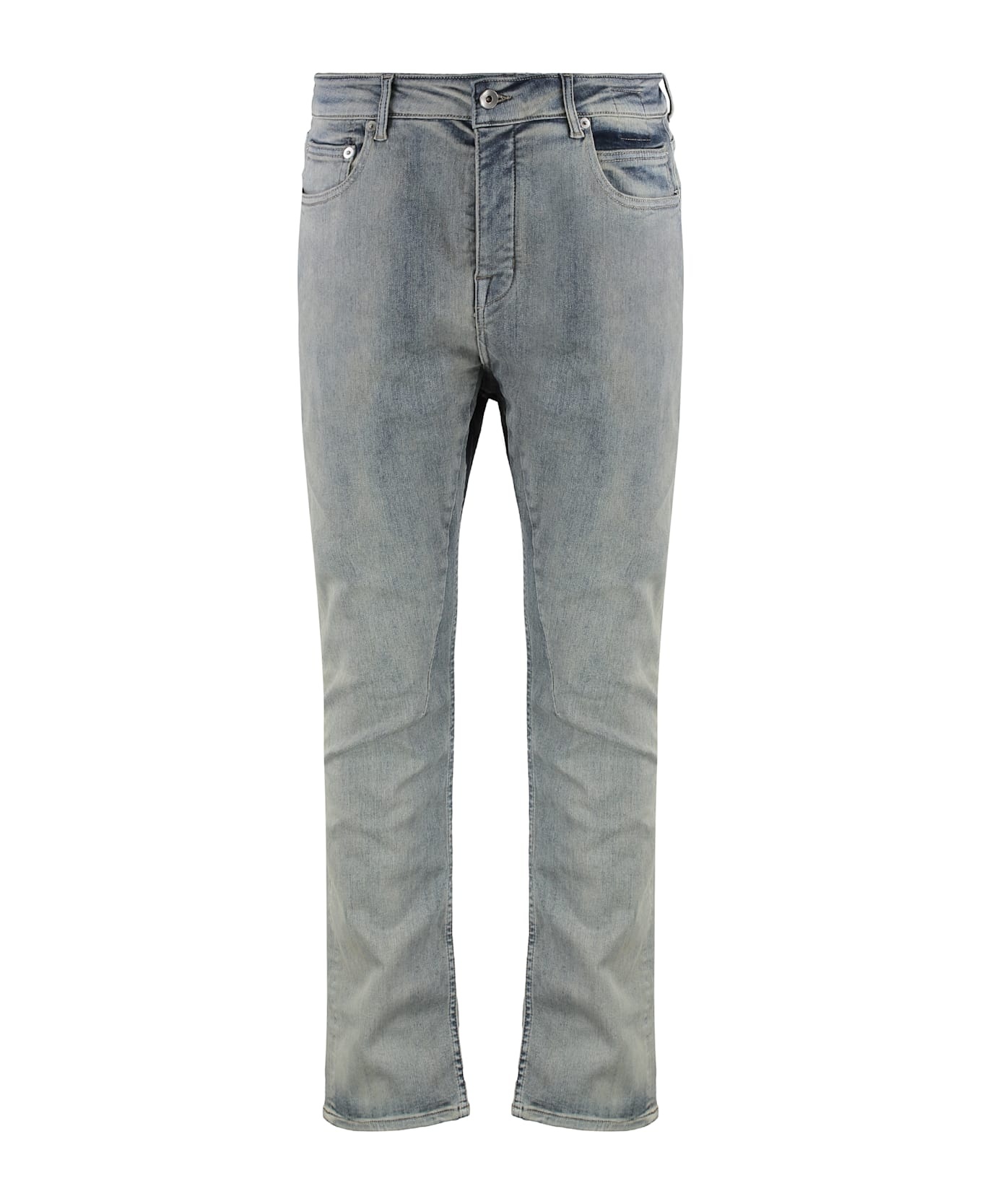 Stretch Cotton Jeans - 1