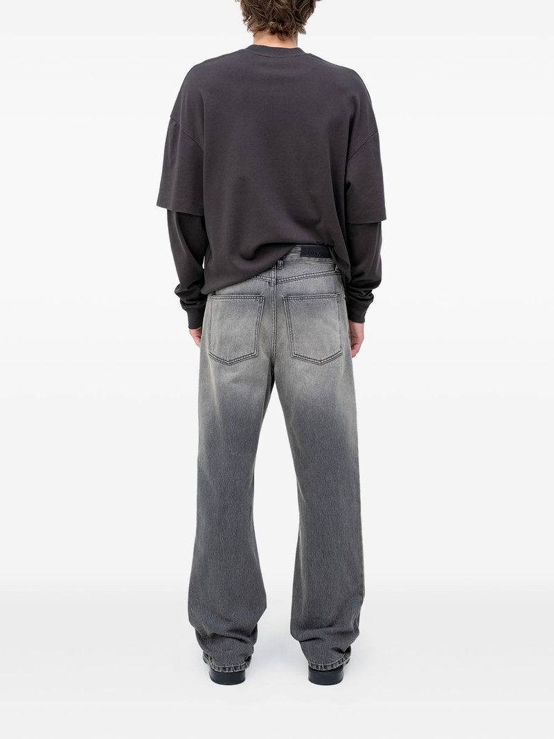 DARKPARK faded denim jeans outlook