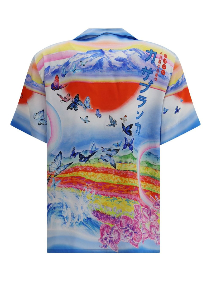 CASABLANCA graphic-print shirt outlook