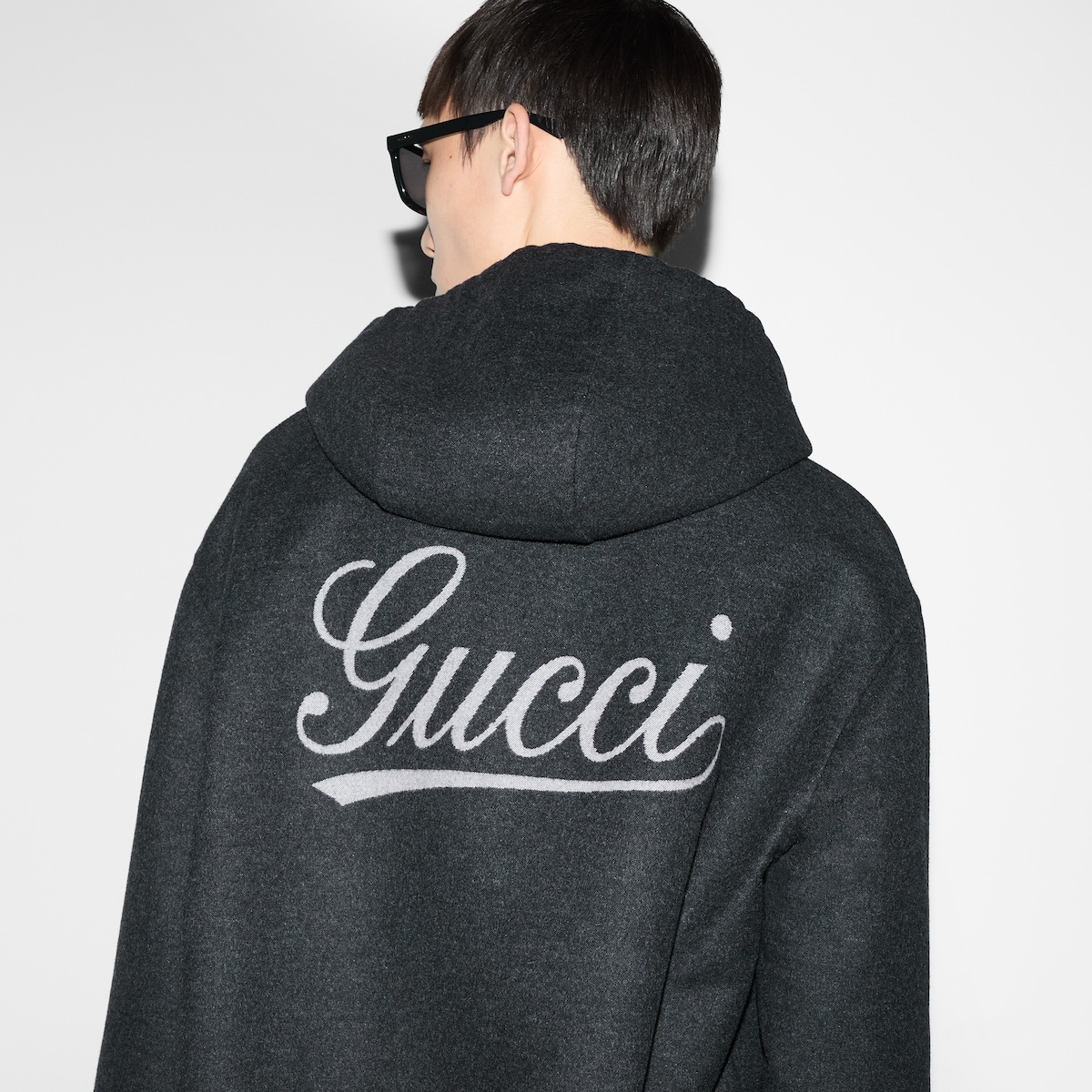 Wool hooded jacket - 5