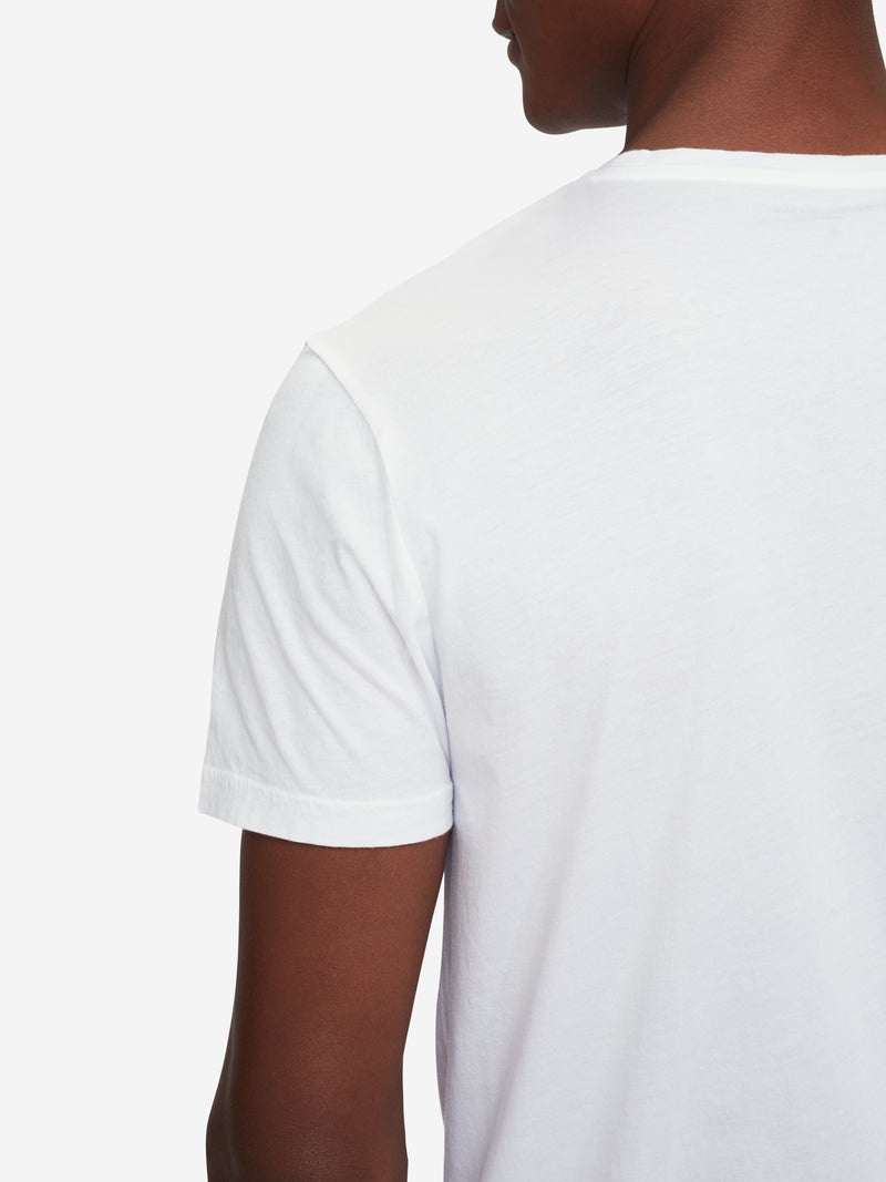 Men's T-Shirt Ripley 9 Pima Cotton Blue - 7