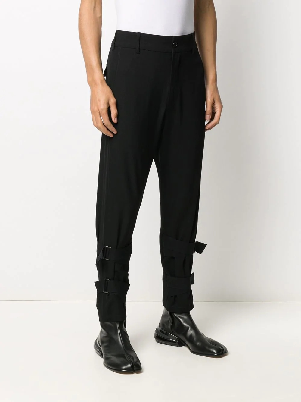 strap ankle trousers - 3