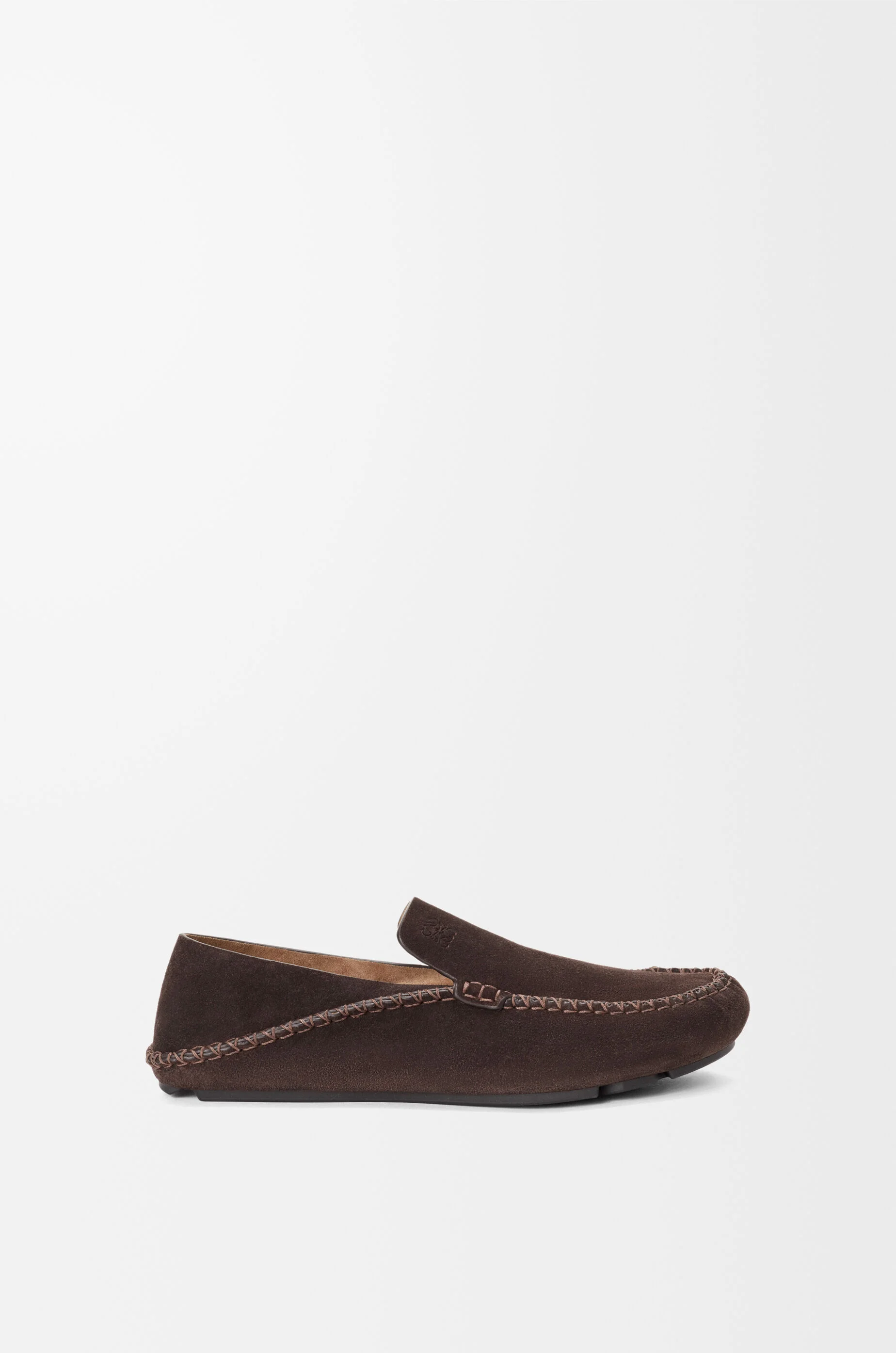 Rambla driving loafer in suede calfskin - 1