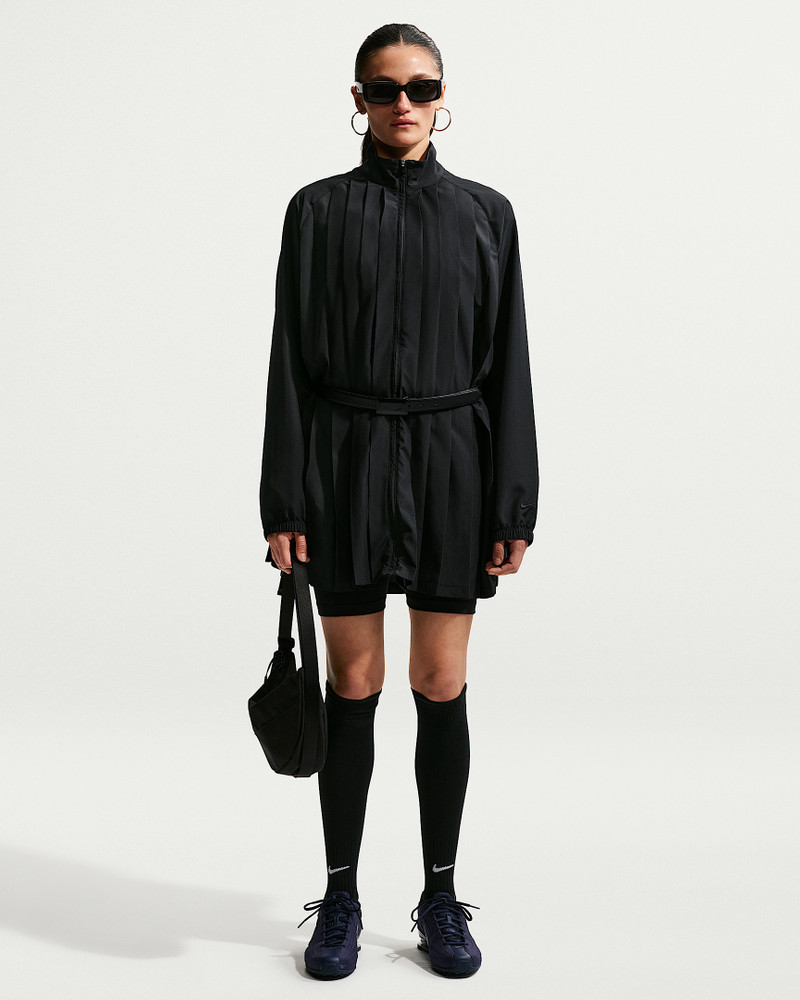 Nike Sportswear Women's Oversized Long-Sleeve Pleated Mini Dress 4