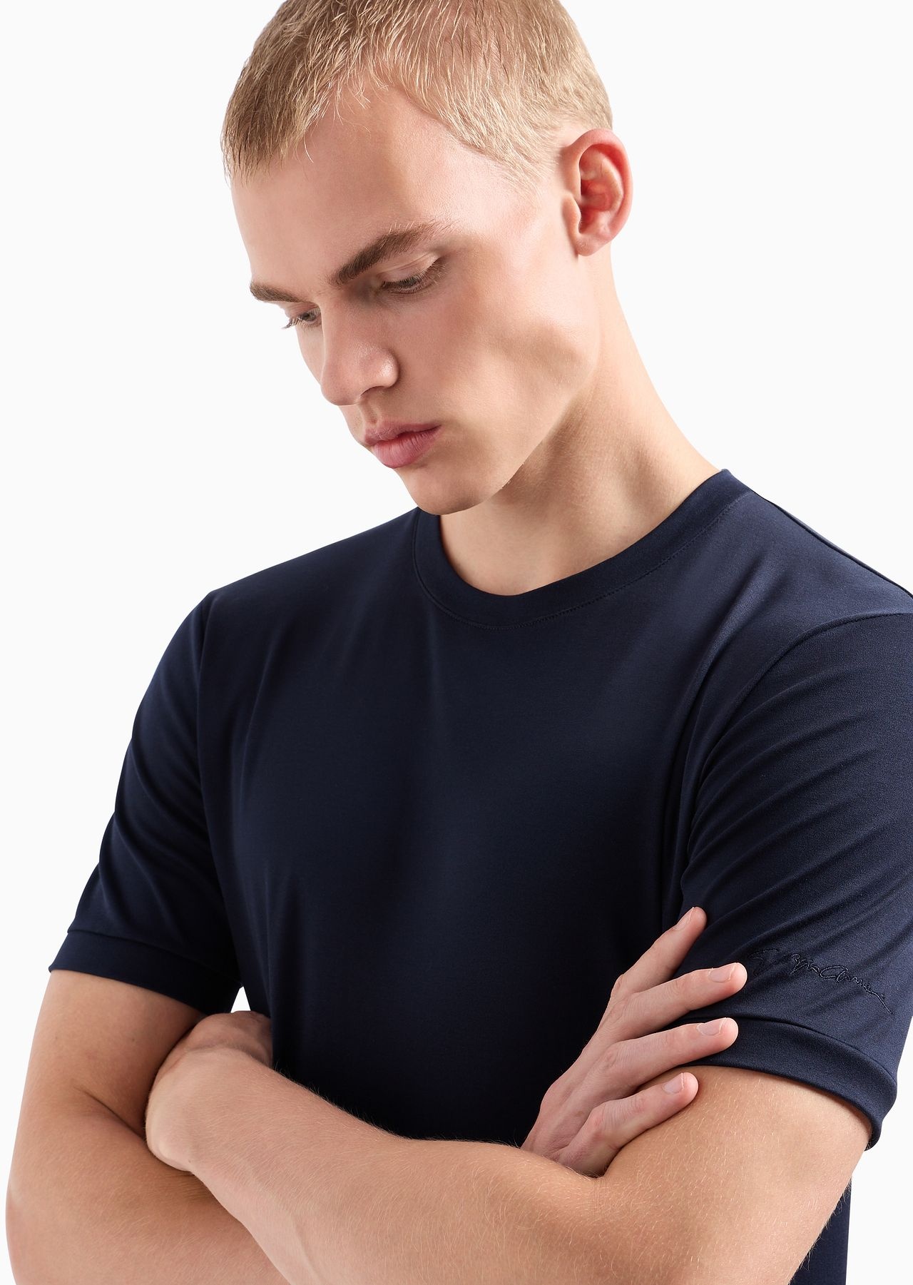 ASV organic cotton interlock crew-neck T-shirt - 5