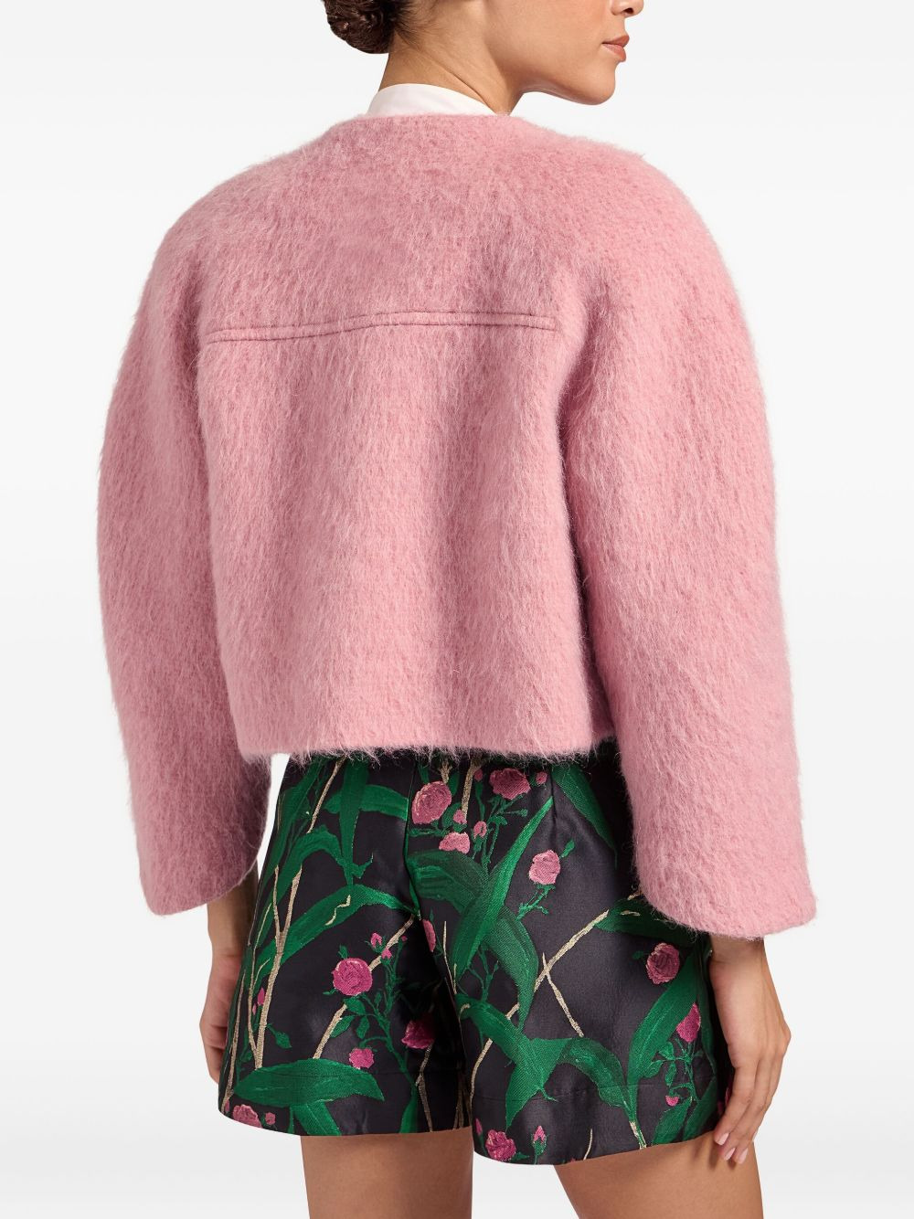 Blair wide-sleeve wool-blend jacket - 3