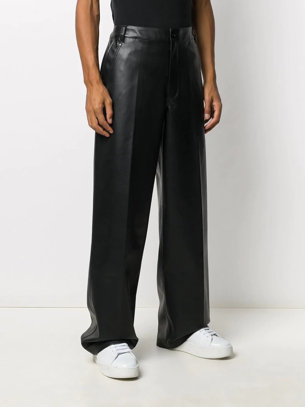 high-rise wide leg trousers - 3