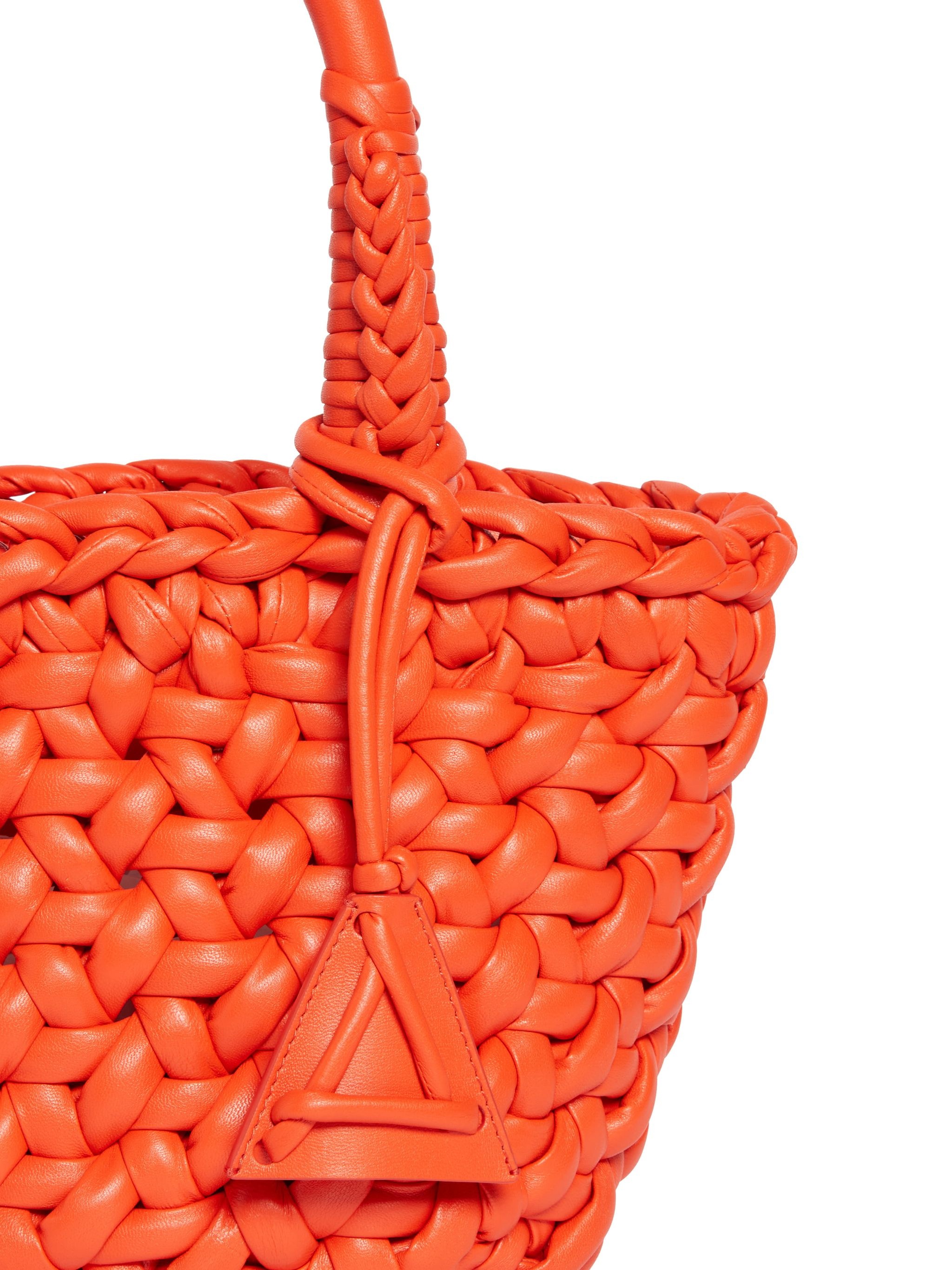 Icon Leather Medium Tote - 7