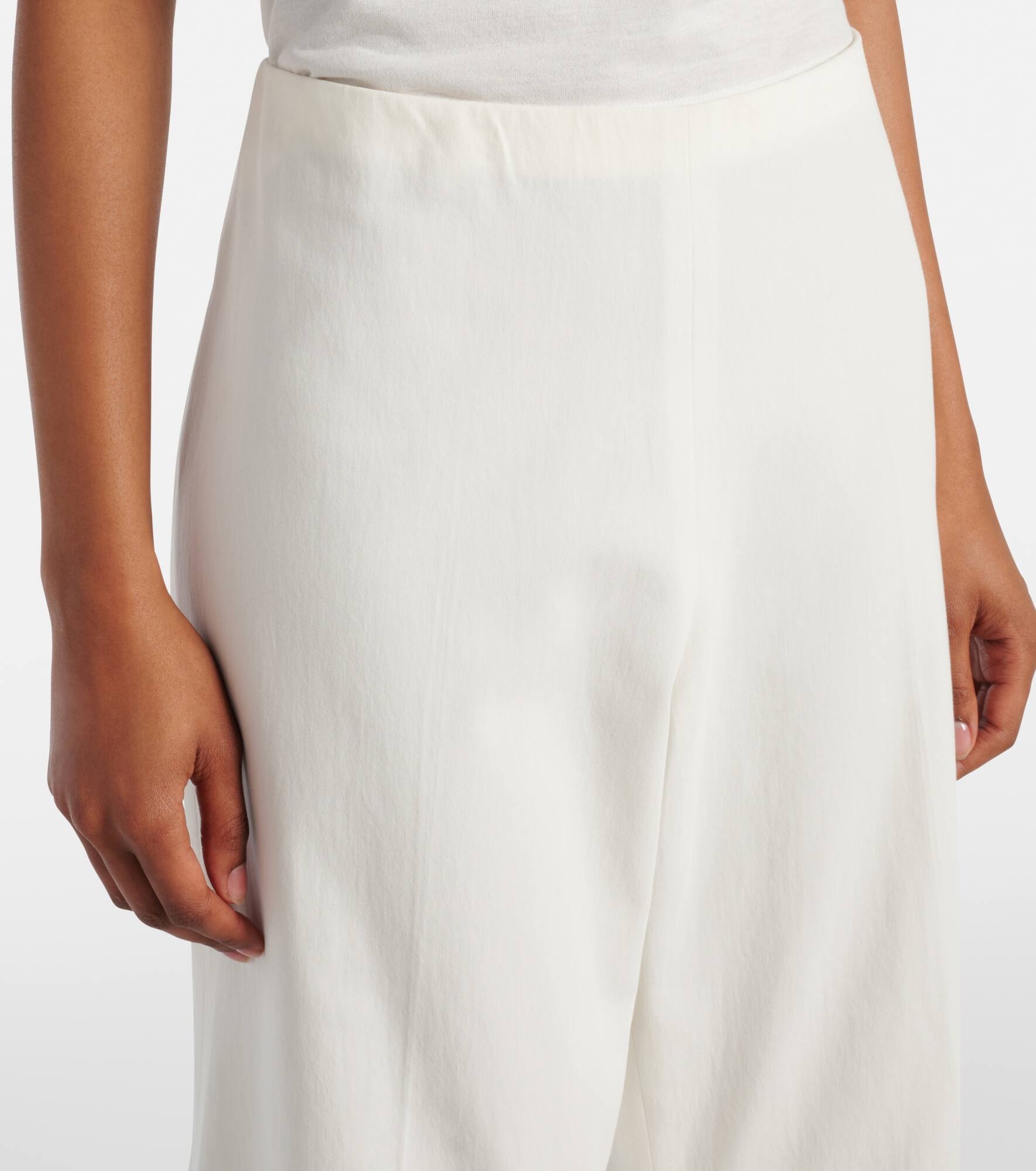 Walter cotton canvas flared pants - 4