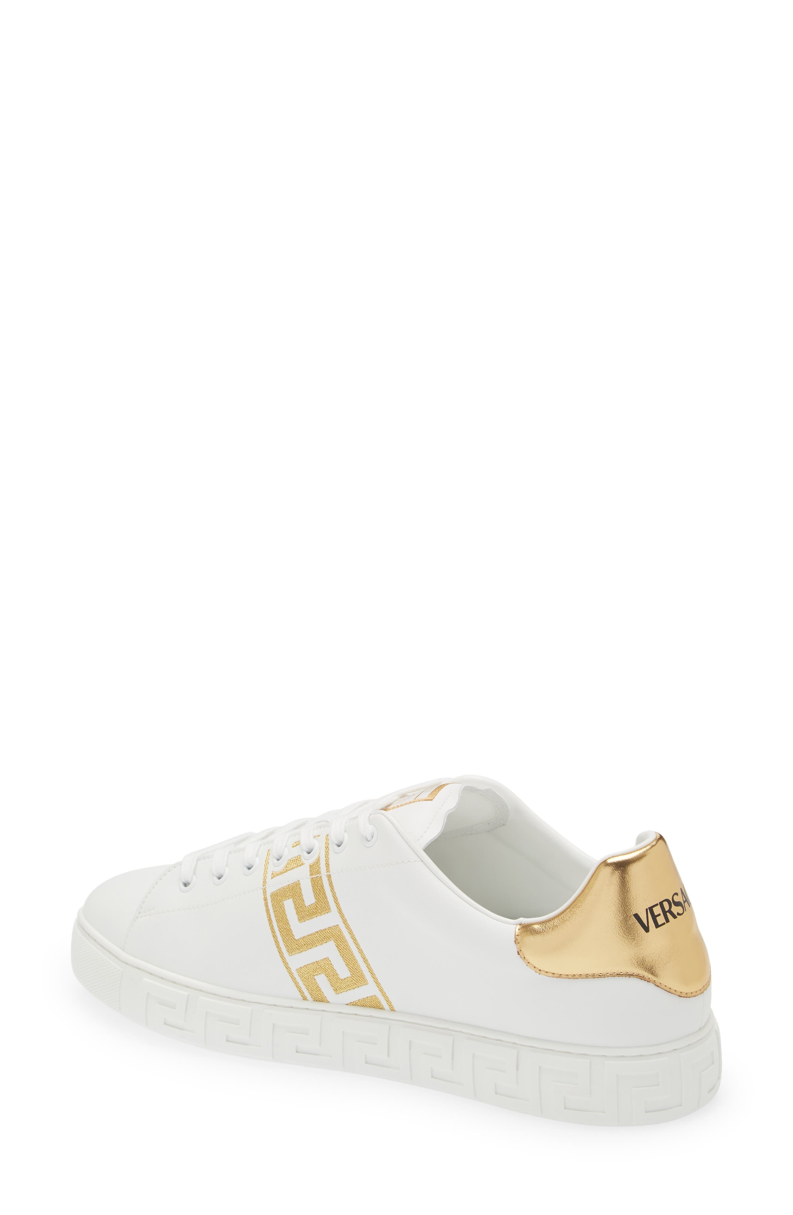 Barocco Greca Jacquard Low Top Sneaker - 2