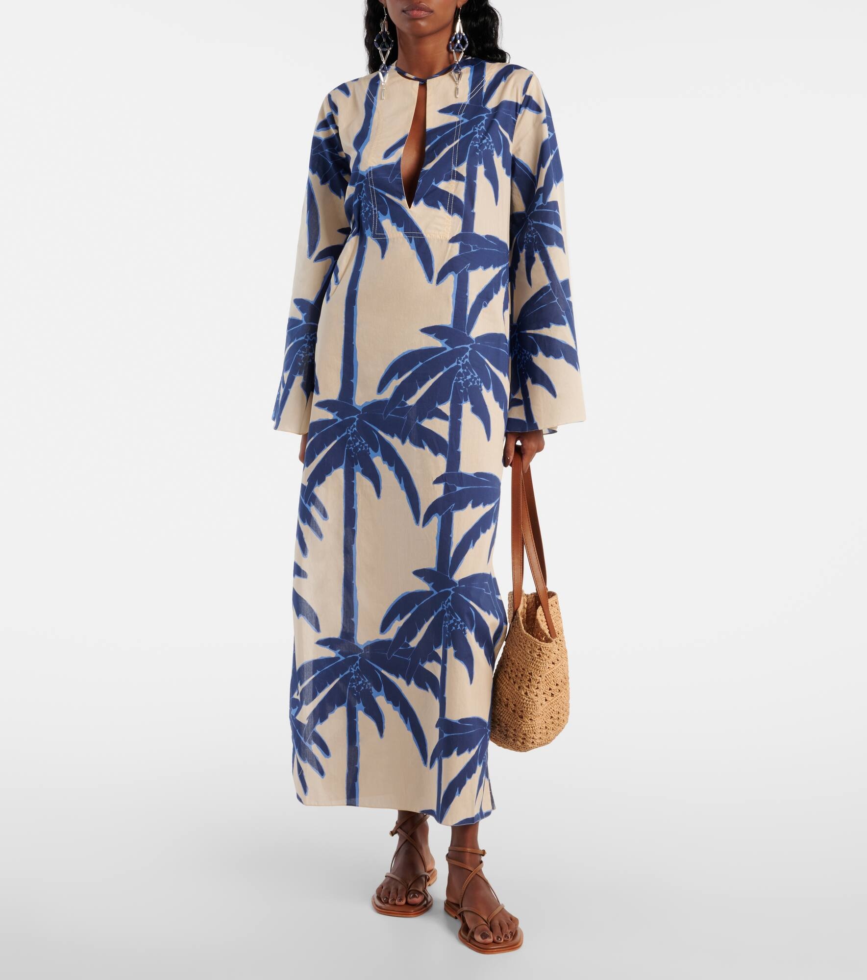 Sotaviento printed cotton tunic - 7