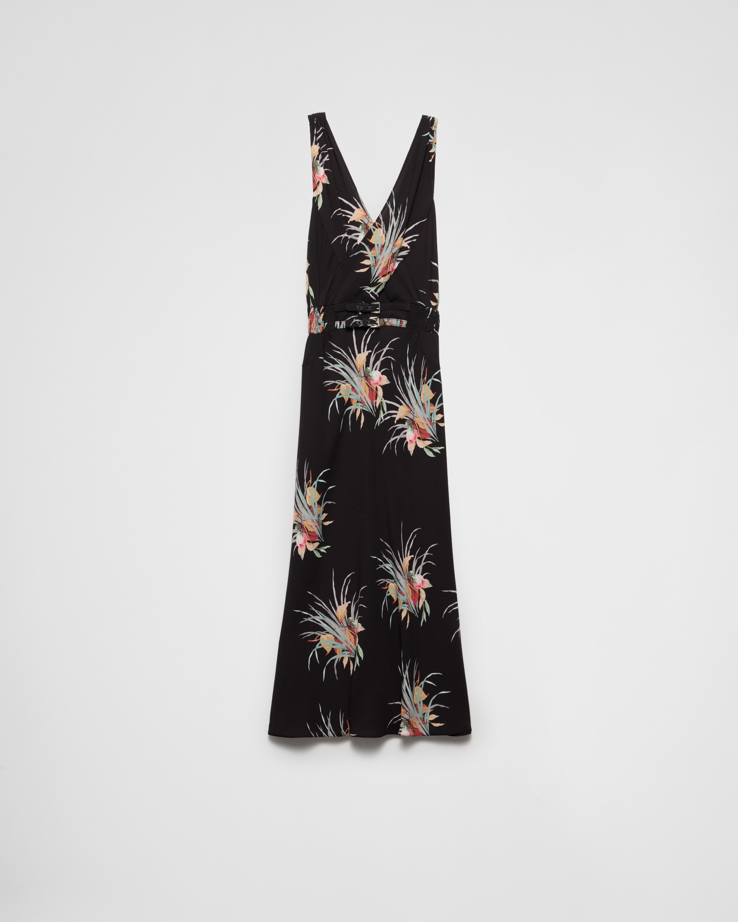 Printed sablé dress - 1
