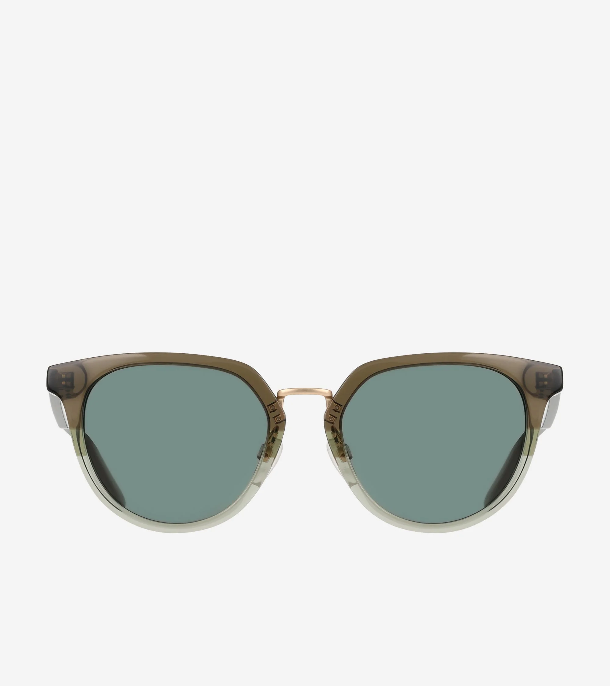 Men's Modern Elevated Round Sunglasses - 1