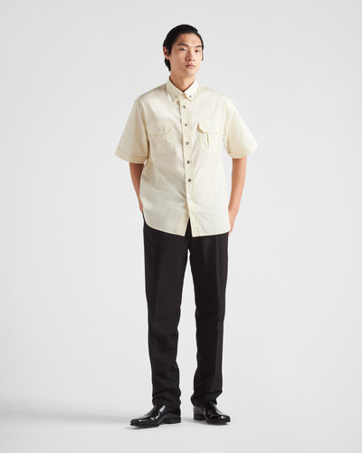 Prada Short-sleeved cotton shirt outlook