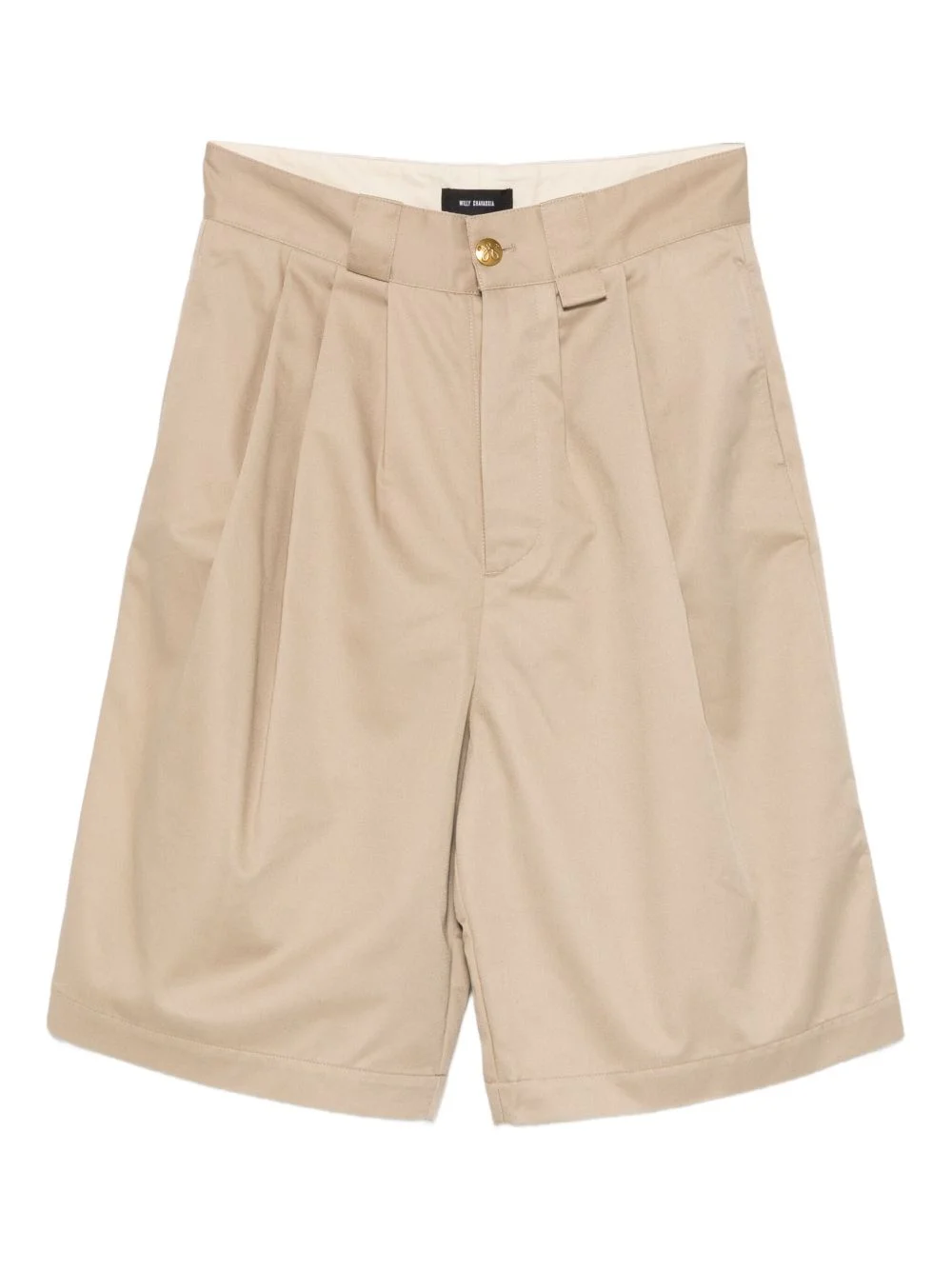 pleated shorts - 1