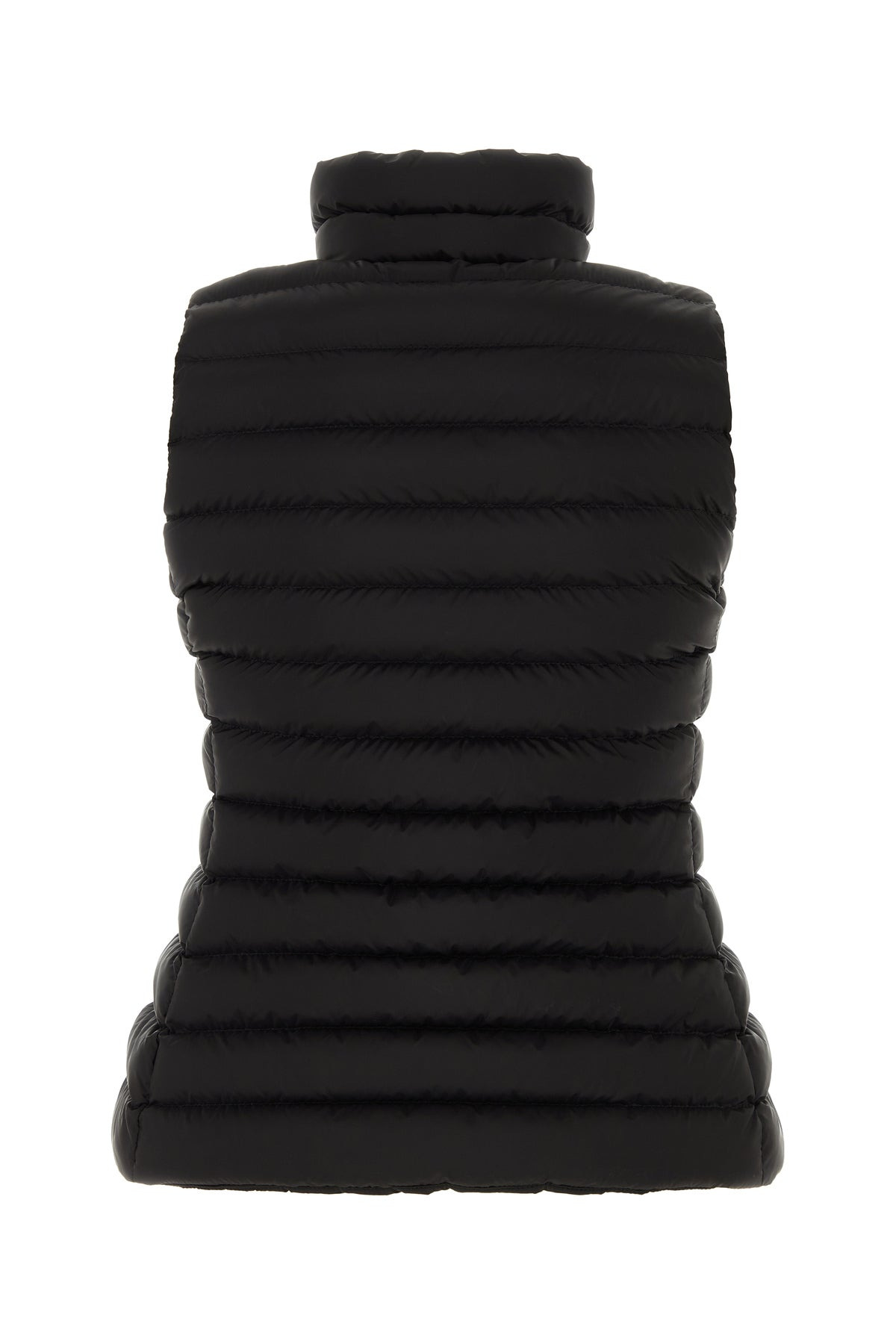 Black nylon sleeveless jacket - 2