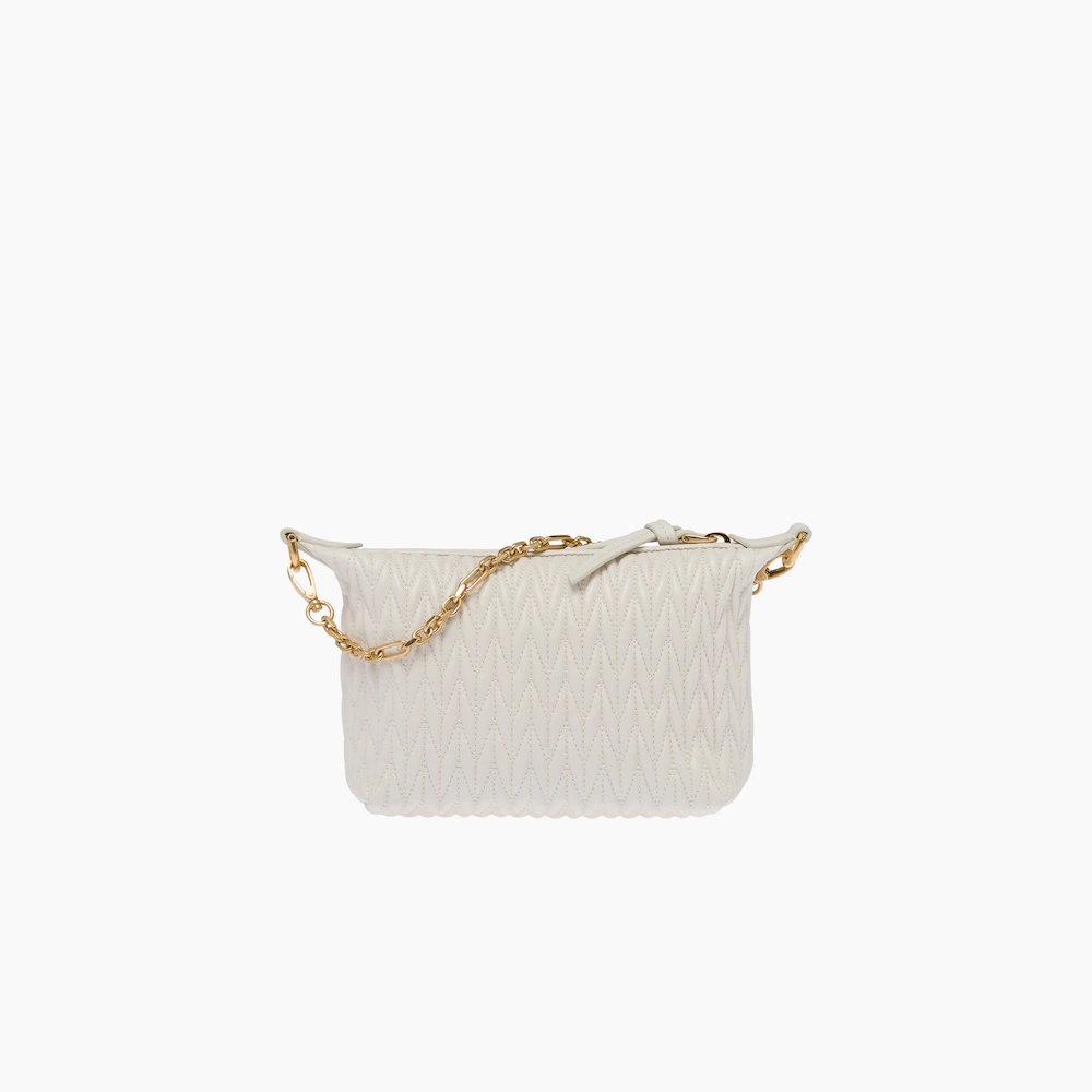 Miu Spirit matelassé leather mini bag - 4