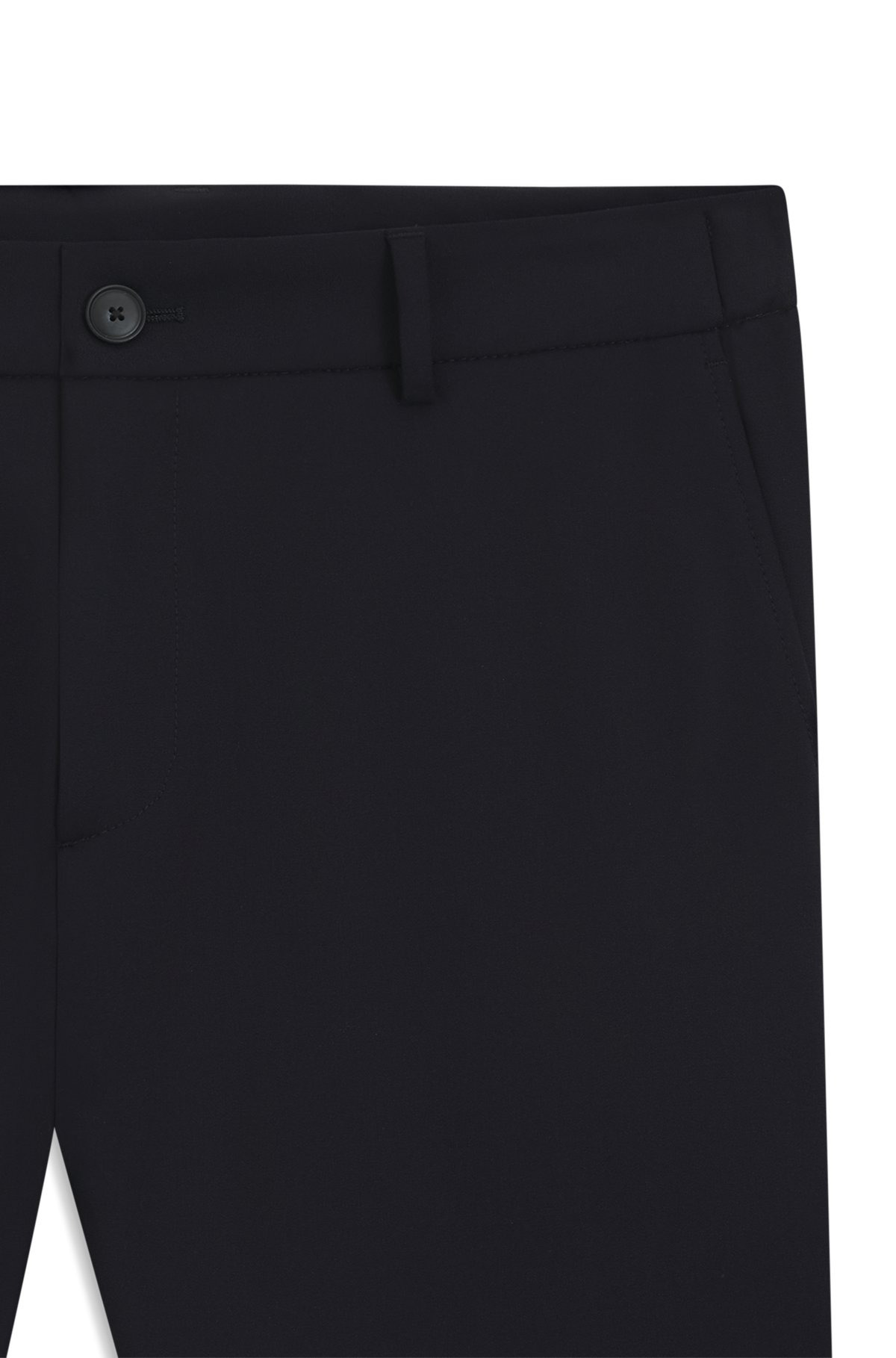SLIM-FIT SUIT IN MICRO-PATTERNED STRETCH FABRIC - 6