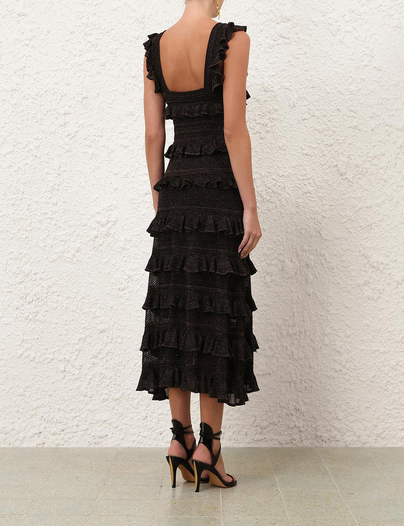 LUNA LACE FRILL TANK DRESS 4