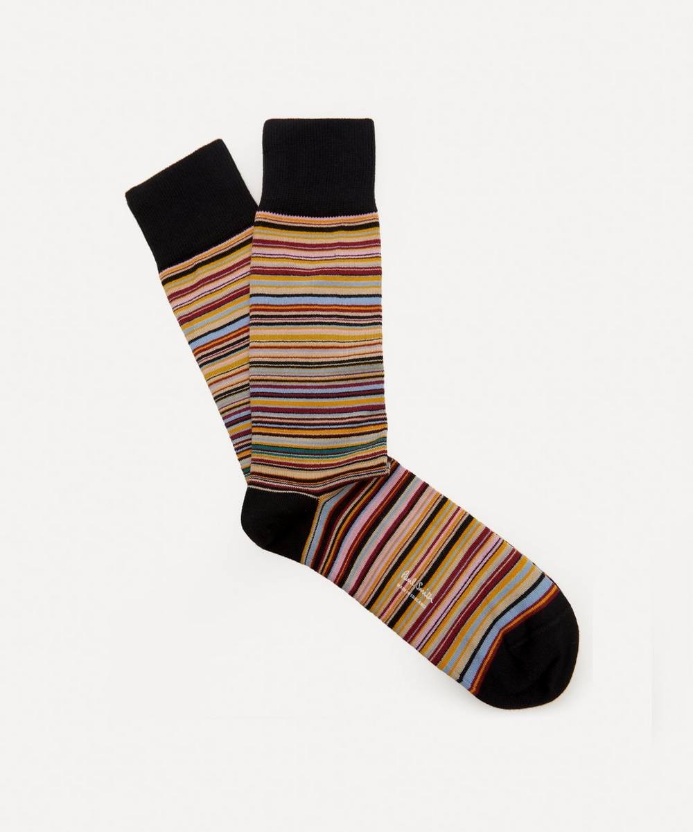 Signature Stripe Socks Pack of Three - 2