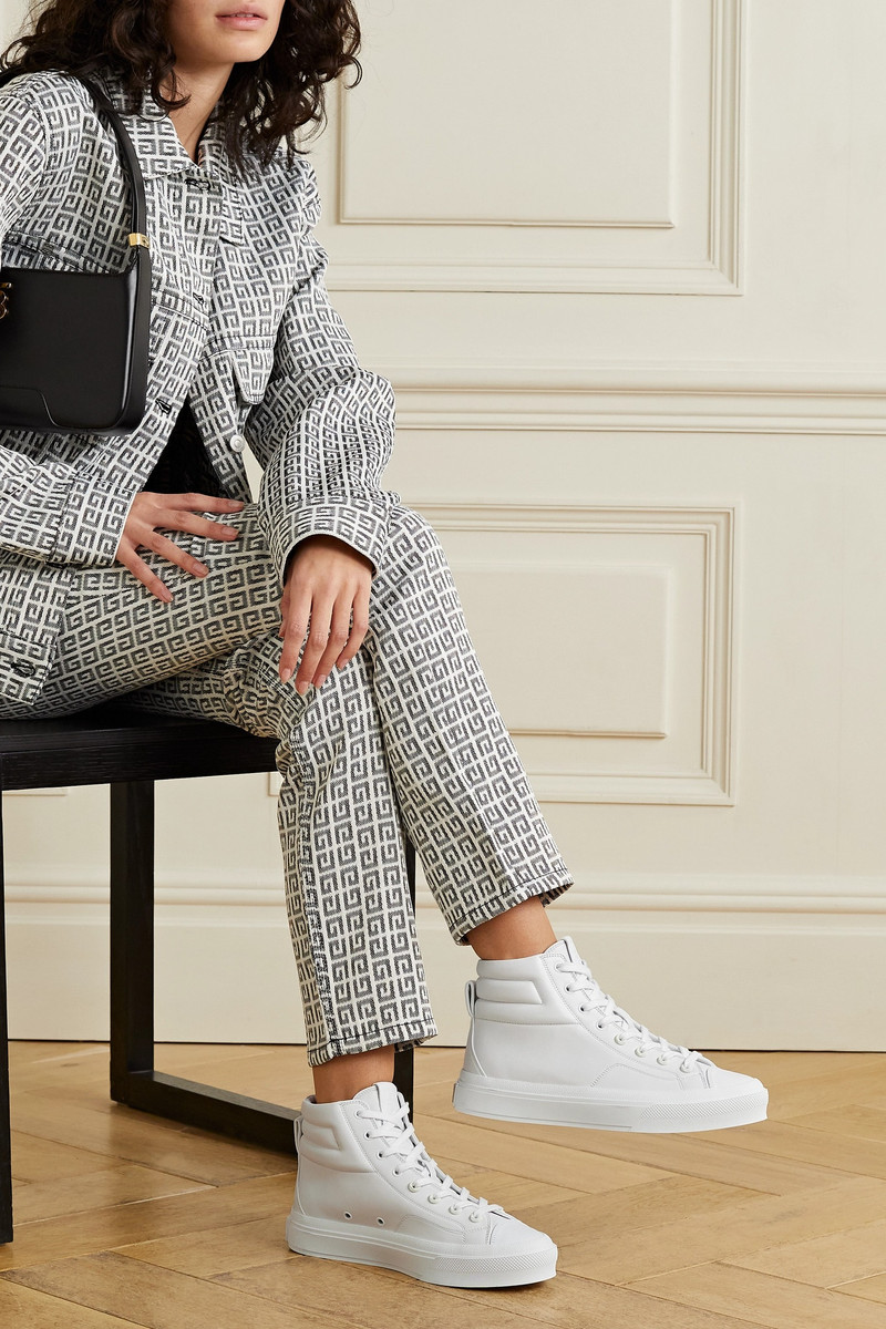 Givenchy City High leather sneakers outlook