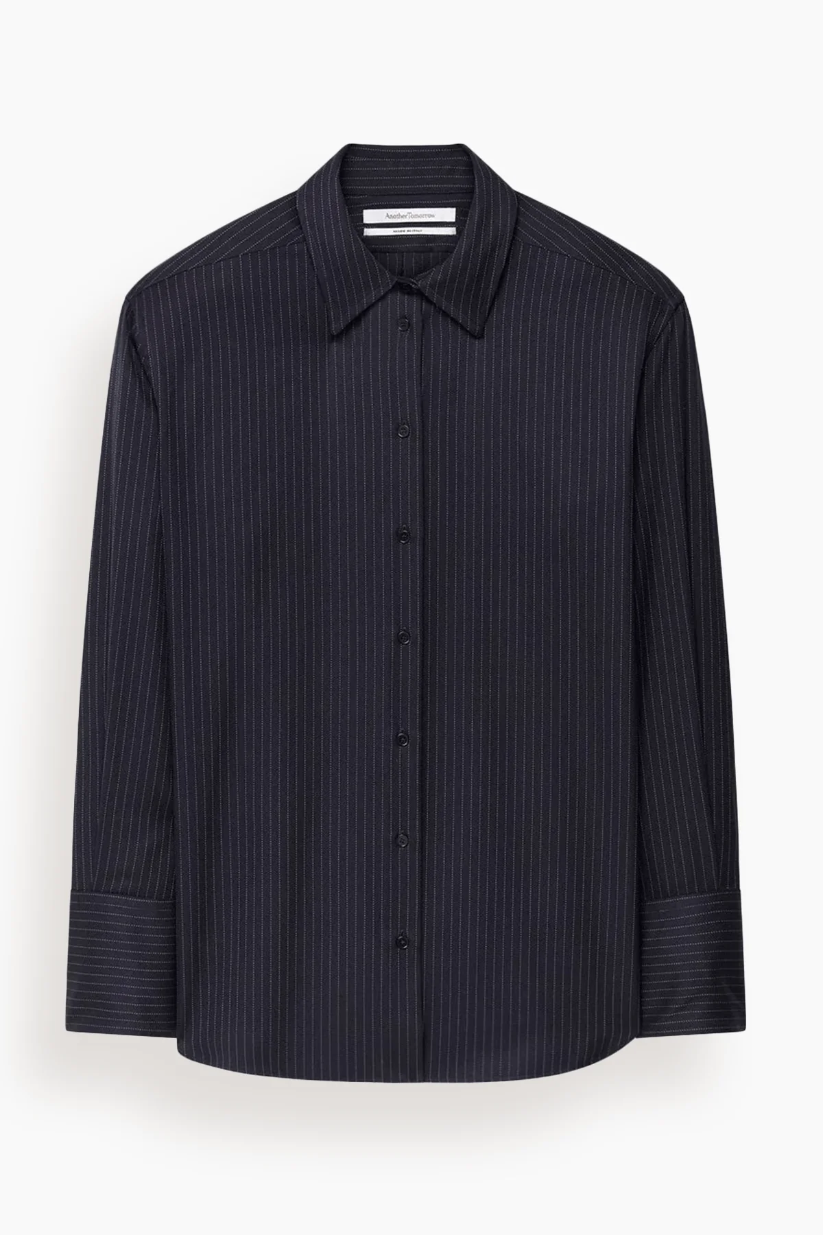Relaxed Shirt in Navy/Chalk - 1