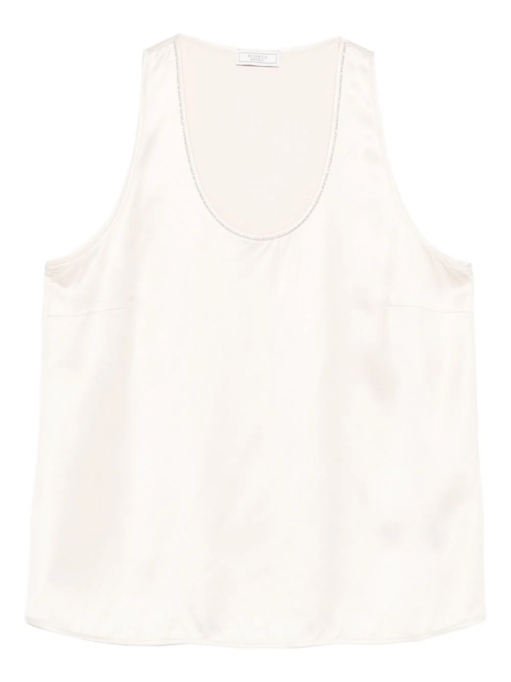 scoop-neck top - 1