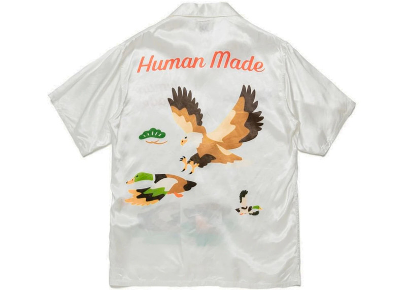 Human Made Human Made Rayon Aloha Shirt White outlook