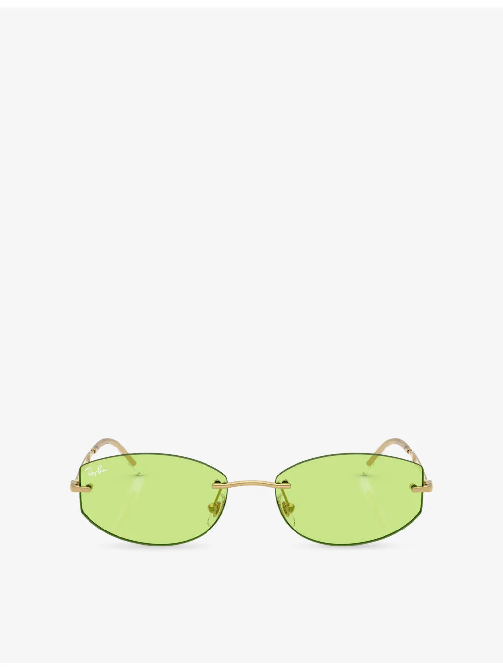 Ray-Ban RB3792 Oval-Frame Metal Sunglasses - R04689162 | REVERSIBLE