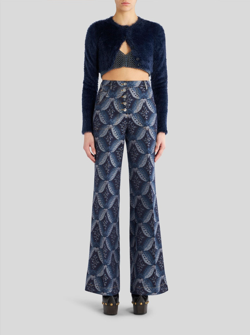 Etro DENIM JACQUARD JEANS outlook