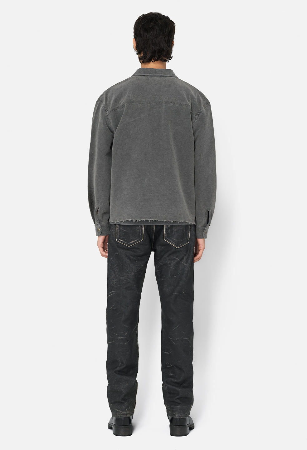 SOLID HEMI OVERSIZED SHIRT - 6