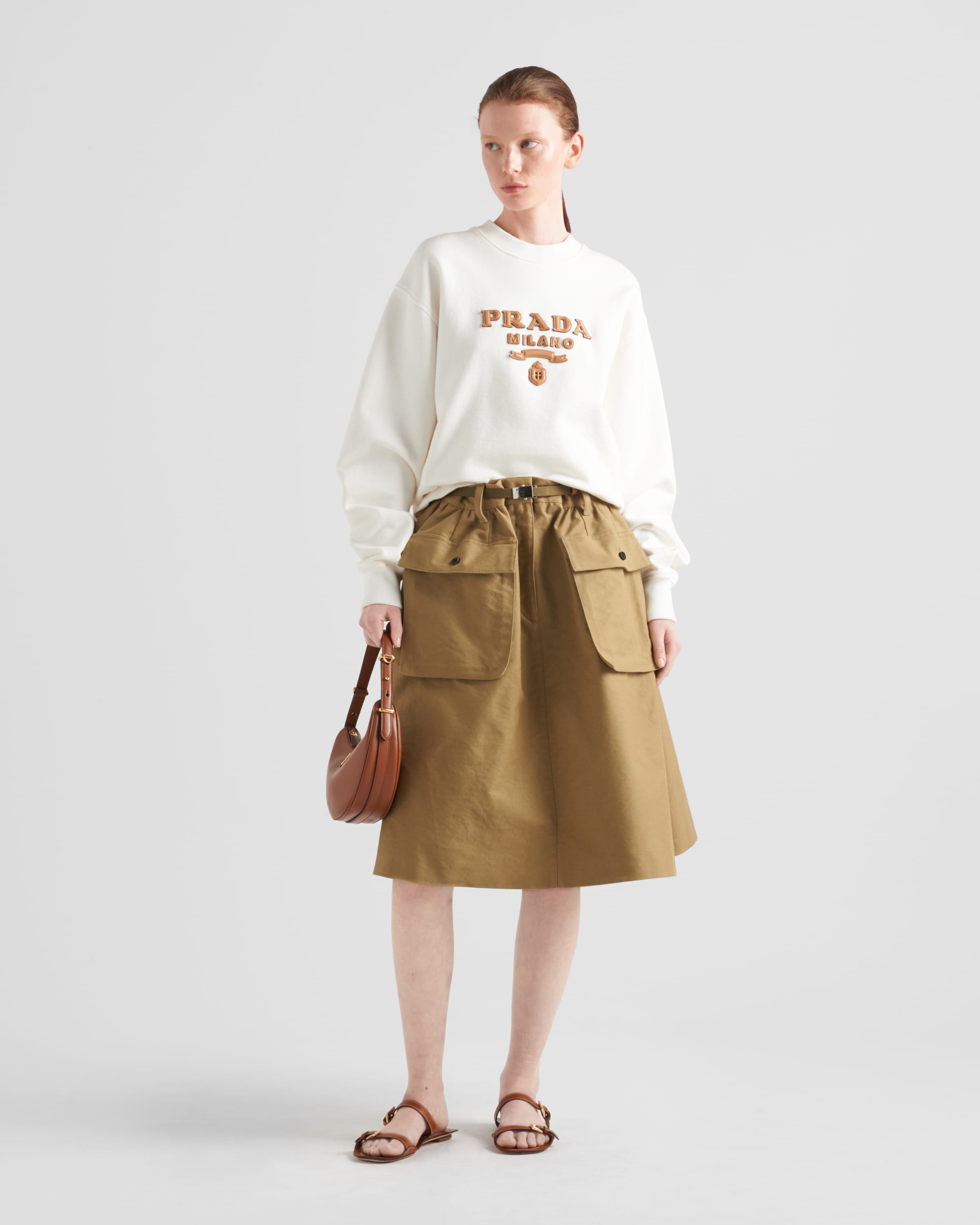 Oversized cotton sweatshirt - 2