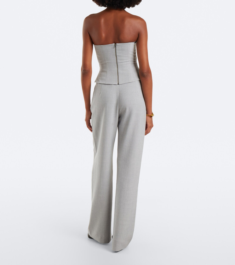 Crêpe wide-leg pants 6