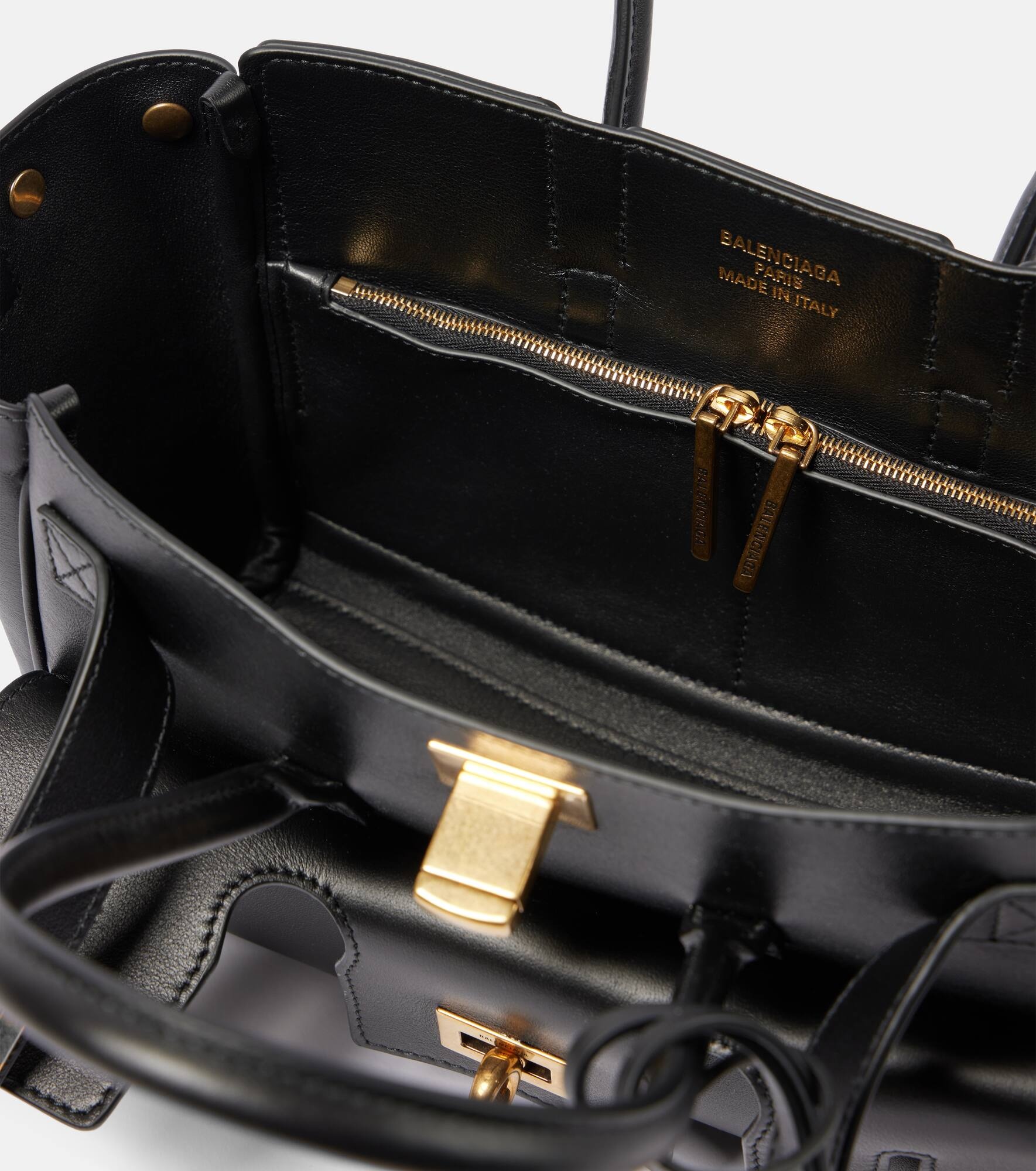 Bel Air Mini leather tote bag - 3