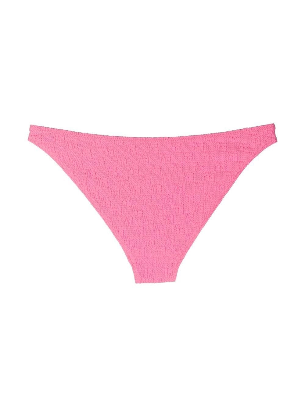 logo-print bikini bottoms - 2
