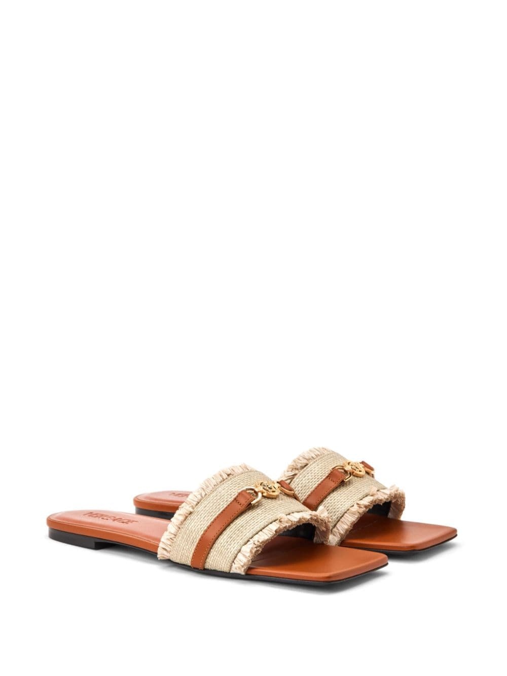 Medusa woven slides - 2