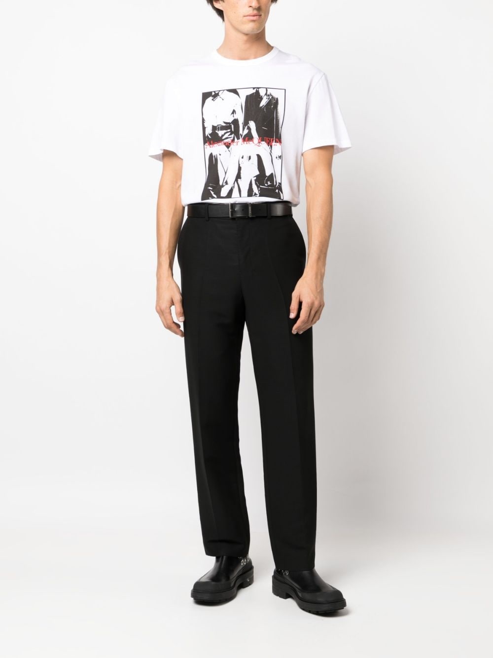 photograph-print cotton T-shirt - 2